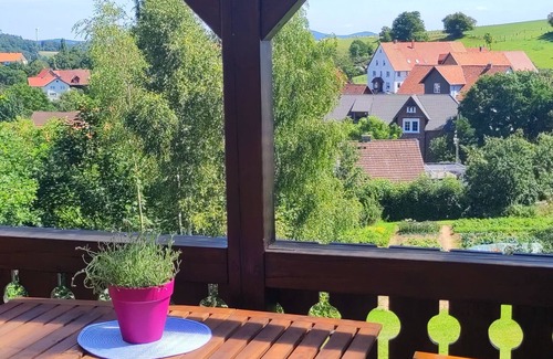 Landau Maison | Cozy vacation home with country views in Bad Arolsen-Landau