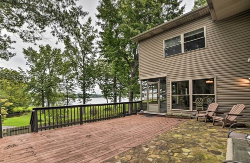 Murray Maison | Cozy Waterfront Murray Home with Private Dock!