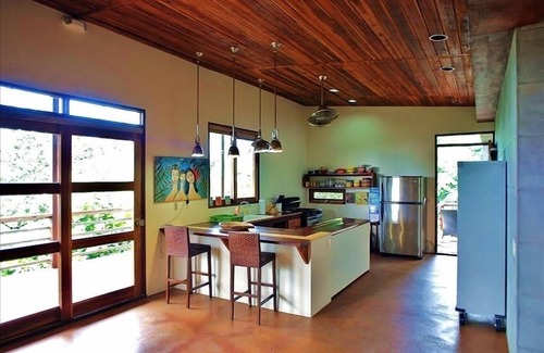 Mal Pais Maison | Casa Mirador-4 Bd avec / Piscine et vue sur l'océan