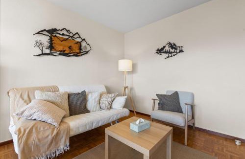 Randogne Appartement | Crans-Montana - studio - 2 personnes - balcon avec superbe vue