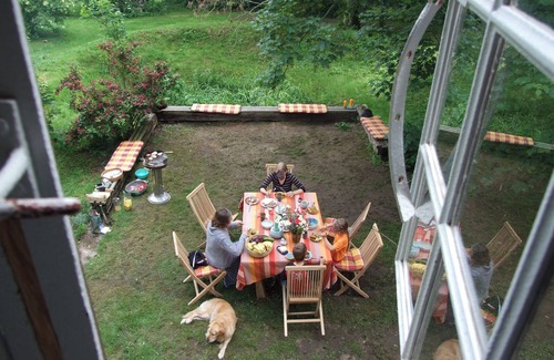 Kirch Mulsow Maison | Sauna - 4 personnes - également dans le foin - antique - feux de joie - dans la campagne
