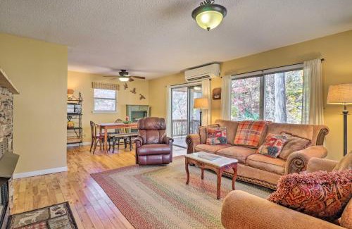Mars Hill Maison | Creekside Retreat with Deck, 18 Miles to Wolf Ridge