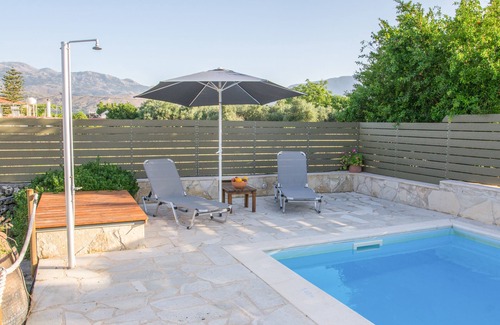 Apokoronas Villa | Villa Rouga Authentique Cottage Crétois Tranditional Avec Piscine Dans Un Endroit Paisible