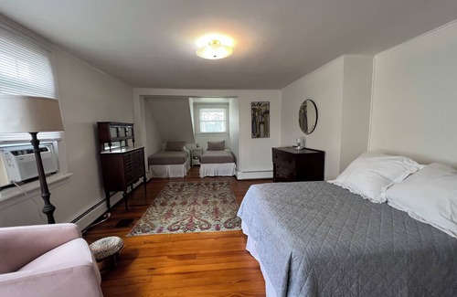 Pine Orchard Maison | CT Waterfront beach house! Family-sized with all the amenities.