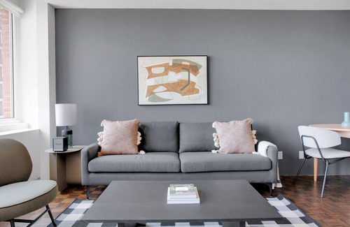 Prudential - St. Botolph Appartement | Cute Back Bay 1BR w/ W/D & Gym, near Copley T & Shops, by Blueground