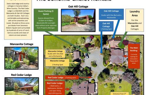 Sonoma Maison | Cute One Room Cottage In Sonoma- Includes Wine Tasting Passport