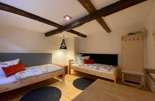 Gewissenruh Lit Et Petit-Déjeuner | Cycling double room Gipfel-Glück - Landhaus Wahmbeck