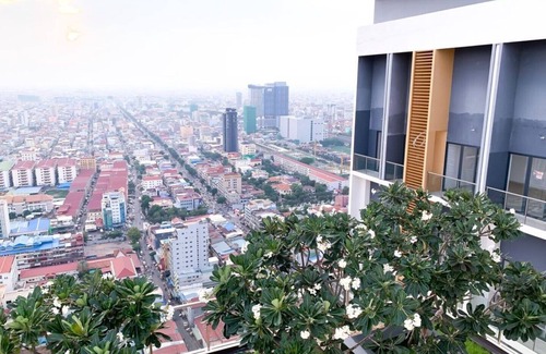 Phnom Penh City Centre Maison | D'Suites à The Sykline (une chambre) # 10