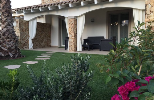 Porto Pino Appartement | Appartement avec jardin en résidence avec piscine