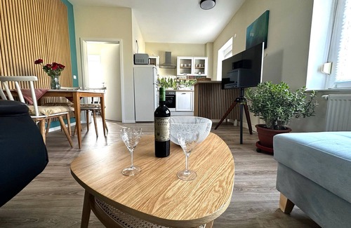 Dahlen Appartement | Dahlen vacation apartment with family-friendly garden