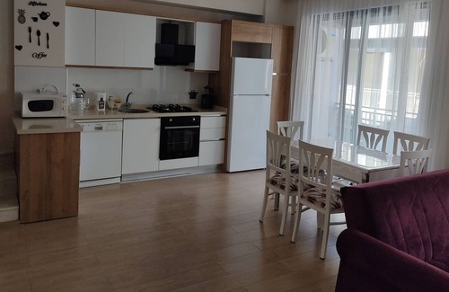Dalaman Appartement | Dalaman da Havuzlu 7 Yatak Kapasiteli 2+1 125m2 Rezidans Dublex
