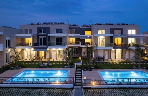 Ofrinion Villa | Danai & Palm Residential Complex-Two-Bedroom Loft with Pool Access