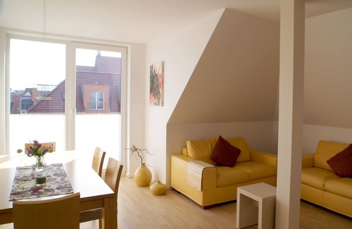 Barth Appartement | Darßblick, Penthouse-wohnung für 4 Personen mit Meerblick in Barth