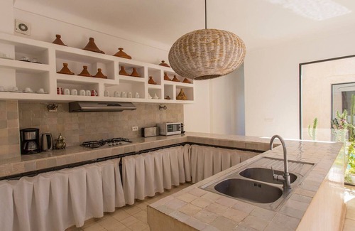 Zaouia Sidi Abdallah Ben Sassi Villa | Fantastique villa d'architecte privée sans vis a vis et piscine chauffée privée
