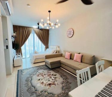 Taman Keramat Appartement | Datum Jelatek linked LRT and MALL with Netflix -Disney -WashDryer