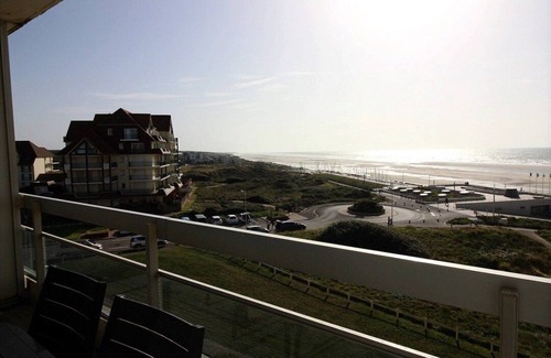 Hardelot-Plage Appartement | DAUPHINS D3 : Studio avec très belle vue mer, 3ème étage, pour 4 personnes max