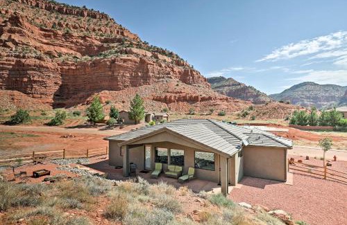 Kanab Maison | Day Trip to Zion Home with Fire Pit and Pool Access
