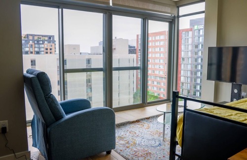 Downtown Appartement | DC Mt Vernon Square with Free Parking with Gym Sky Lounge Deluxe High-Rise Suite