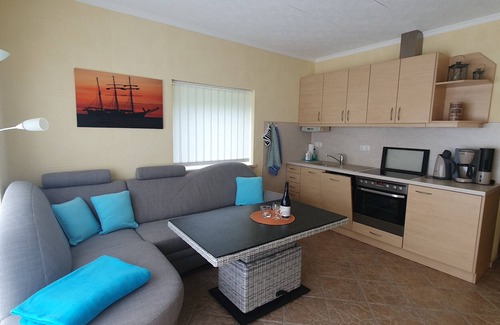 Klein Bollhagen Appartement | Appartement 'Ferienwohnung Kleine Auszeit' avec terrasse privée et jardin privé
