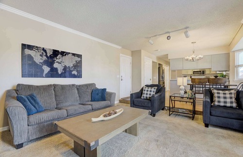 Briargate Maison | Deep Blue! Poolside Fun w/ Hot Tub & Playground