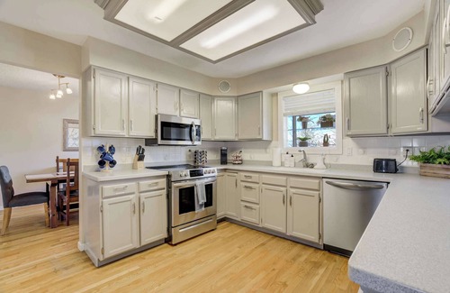 Briargate Maison | Deep Blue! Poolside Fun w/ Hot Tub & Playground