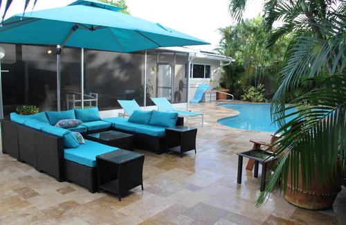 Deerfield Beach Maison | Deerfield Beach House et la piscine