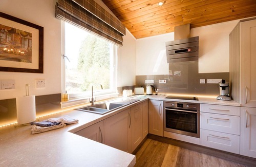 Crianlarich Appartement | Deerstalker. Magnifique chalet 5 étoiles, 1 chambre pouvant accueillir jusqu'à 2