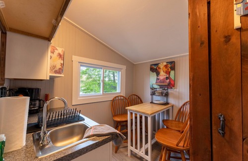 Alton Bay Cabine | Delightful cabin lake views & access now featuring AC Wi-FI and TV sleeps 3