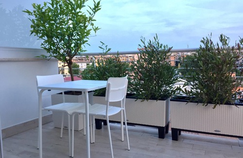 Quartiere XXI Pietralata Appartement | Delightful penthouse with views of Rome 2 steps from Tiburtina station and metro B