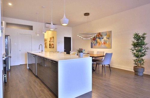 International District Copropriété | Deluxe 3-bedroom Condo in Old Montreal with a Private terrace