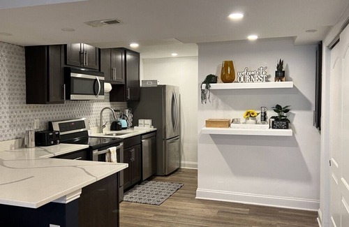 Odenton Maison | Deluxe Basement Guest Suite w/ Luxury Amenities Minutes From BWI/Annapolis/DC