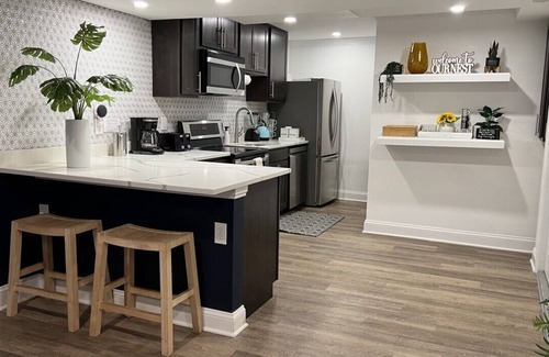 Odenton Maison | Deluxe Basement Guest Suite w/ Luxury Amenities Minutes From BWI/Annapolis/DC