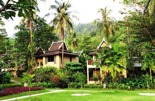 Ko Chang Maison | Bungalow Deluxe avec vue sur la mer dans un paysage tropical