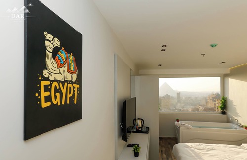Al Haram Cabine | Deluxe Double or Twin Room with Mountain View
