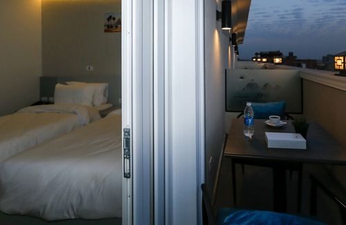 Al Haram Cabine | Deluxe Double or Twin Room with Balcony Mountain View