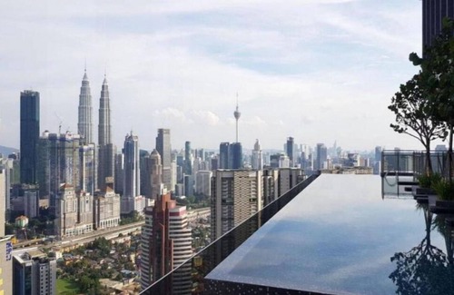 Titiwangsa Appartement | Suite King de Luxe avec Vue sur la Tour Lits Jumeaux 13