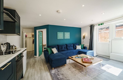 City Centre Appartement | Studio-de Luxe-Douche-Vue sur Parc-Ground Floor