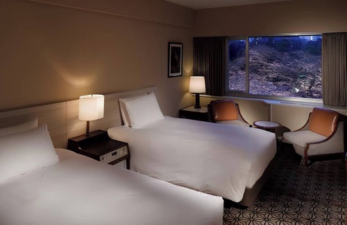 Takanawa Hôtel | Deluxe Twin Room hotel with AC, fitness room, WiFi in brilliant Minato City