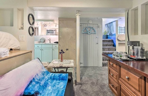 Whittier Appartement | Denver Studio: Walkable to City Park + Dining