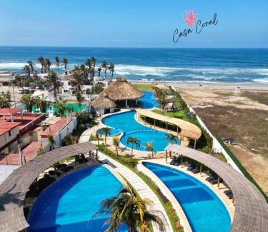 Boulevard Barra Vieja Appartement | Depa Coral con Club de Playa Exclusivo Playa Bonfil Diamante
