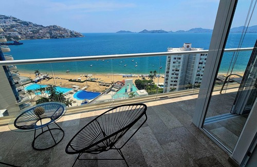 Costa Azul Appartement | Departamento Frente al Mar con Extraordinaria Vista a Toda la Bahía de Acapulco