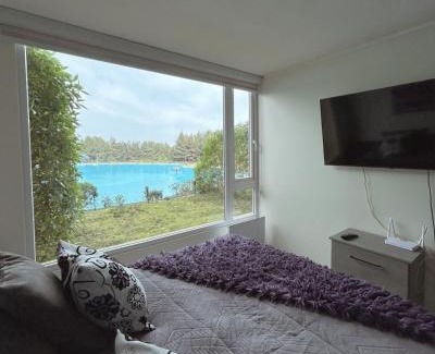 El Tabo Appartement | Depto Frente a Laguna y Patio Privado