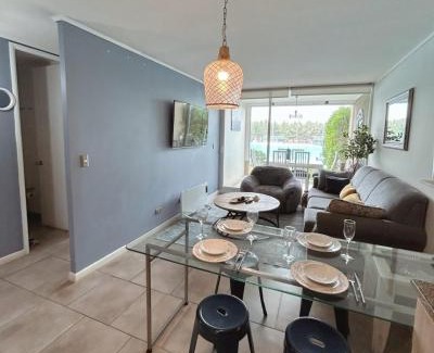 El Tabo Appartement | Depto Frente a Laguna y Patio Privado