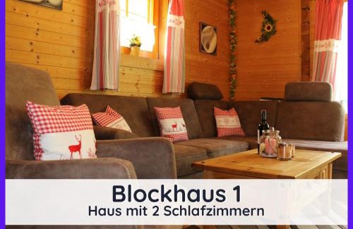 Steina Maison | Der Fuchsbau - 3 separate Blockhäuser - ruhige Lage - 50m bis zum Wald - eingezäunter Garten