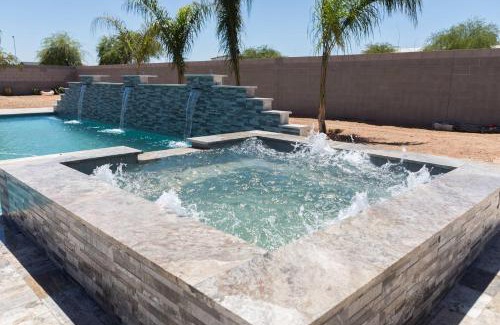 San Tan Valley Maison | Desert getaway retreat pool spa billiards bbq