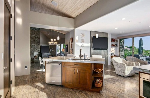 Desert Mountain Maison | Desert Mountain Semi Custom home w/ gourmet kitchen, pool, spa and waterfall