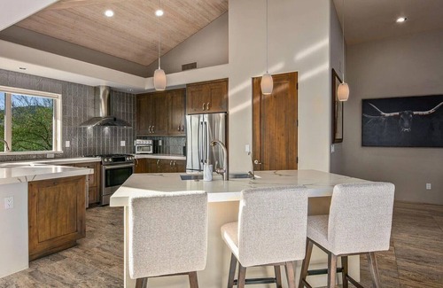 Desert Mountain Maison | Desert Mountain Semi Custom home w/ gourmet kitchen, pool, spa and waterfall