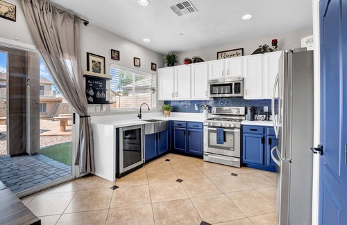 Coldwater Springs Maison | Desert Pool Retreat Oasis/Game Room & Fireplace