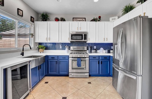 Coldwater Springs Maison | Desert Pool Retreat Oasis/Game Room & Fireplace