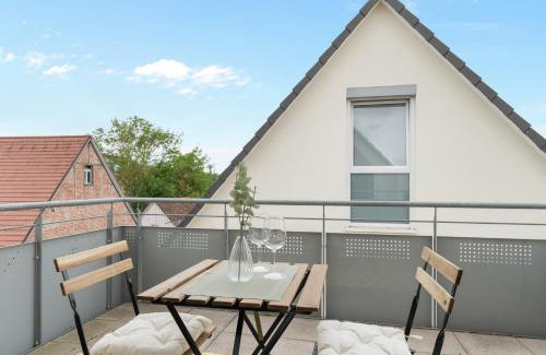 Leinfelden-Echterdingen Appartement | Design-Apartment - Küche - Balkon - Tiefgarage